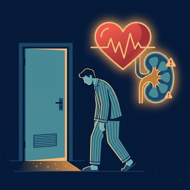 Nicturia: Orinar de noche como indicador de Apnea