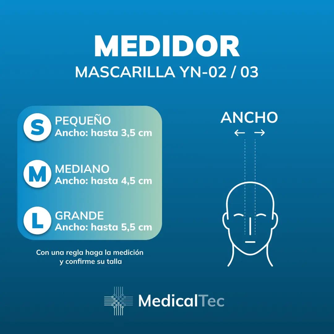 Mascarilla Nasal Yuwell YN02 - Vista 3