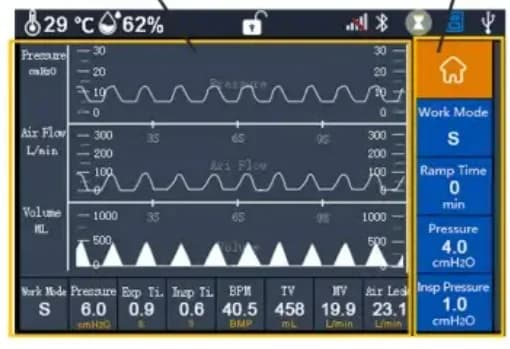 VentMed DF-25W-HM BiPAP ST - Vista 3
